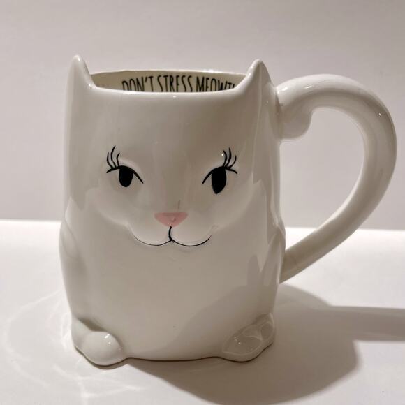 Don’t stress meowt cat mug by Belle Maison - Picture 1 of 6